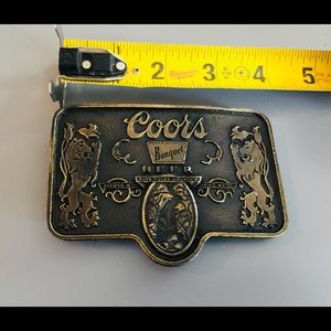 Coors Light Belt Buckle